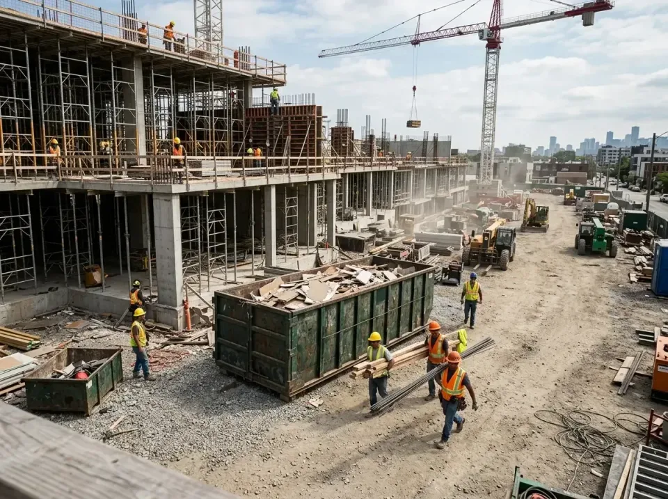 commercial-construction-site-w-002 — frequently asked questions, Low Cost Construction Dumpster Rental in Berwyn Heights, MD